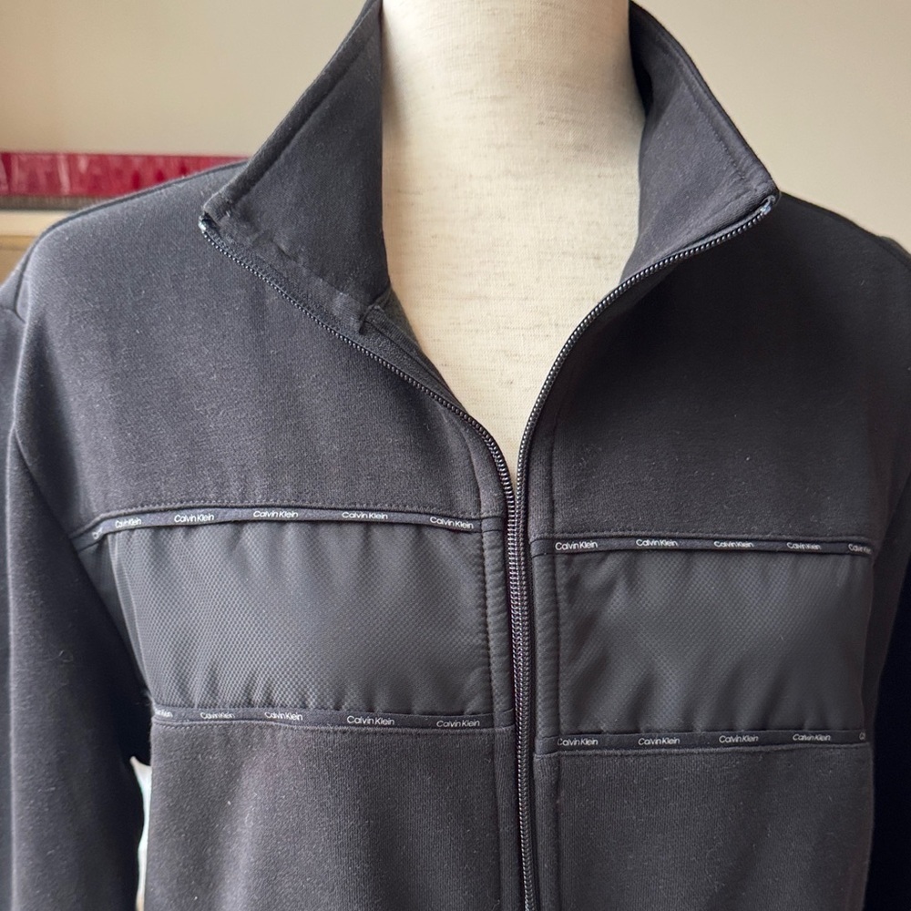 Calvin Klein Black Performance Jacket - Picture 3 of 5